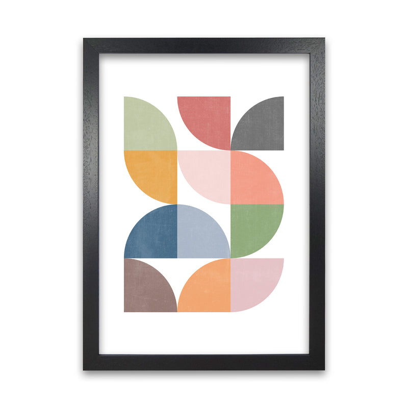 Scandinavian Art Print A Black Grain