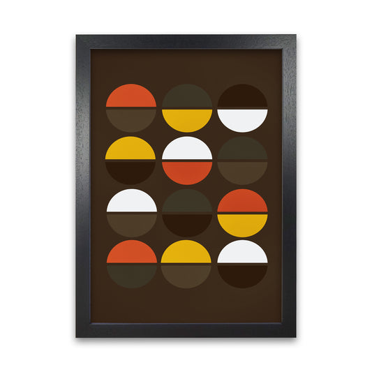 Set of Retro 70s Prints A Black Grain