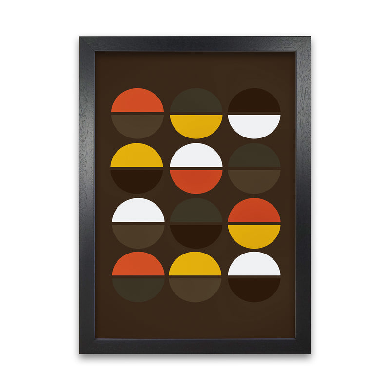 Set of Retro 70s Prints A Black Grain