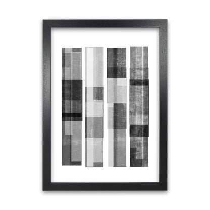 Black and White Abstract Negatives Black Grain