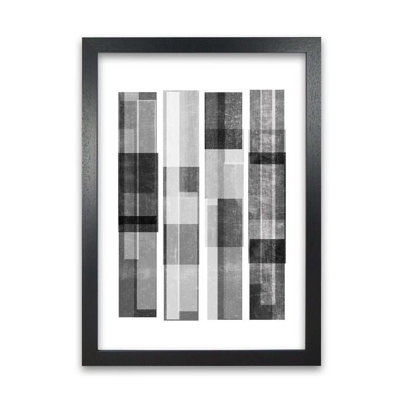 Black and White Abstract Negatives Black Grain