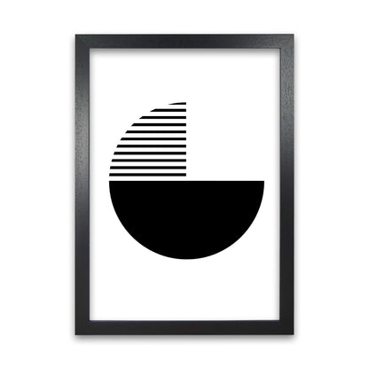 Mid Century Black Original Black Grain
