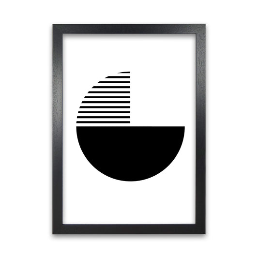 Mid Century Black Original Black Grain