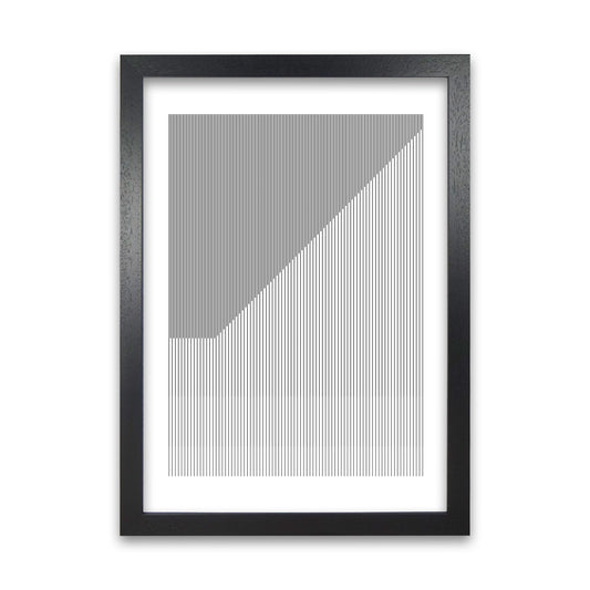 Simple Black and White Bauhaus Black Grain