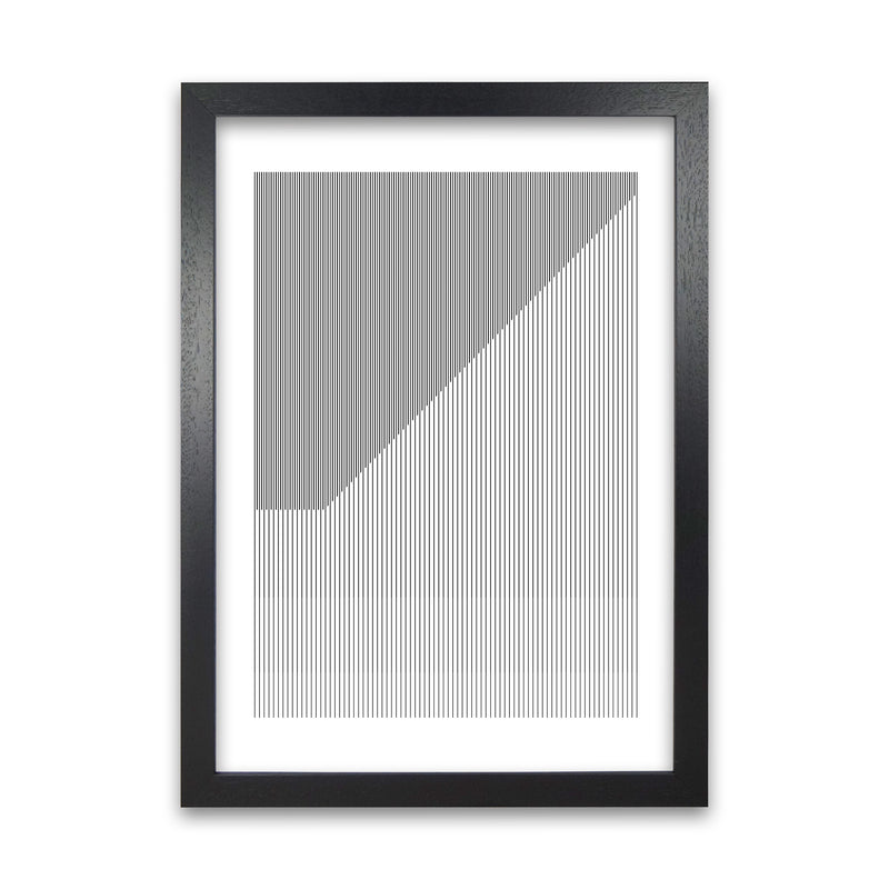 Simple Black and White Bauhaus Black Grain