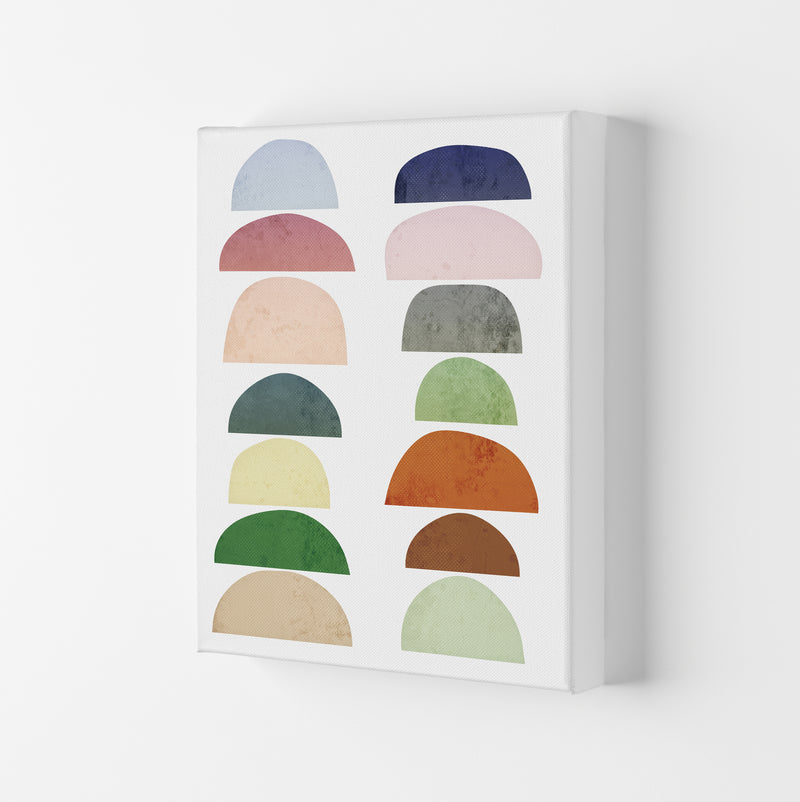 Half Moon Pastel Abstract Original Canvas