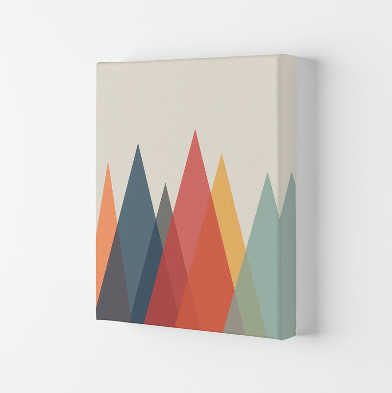 Portrait Mountain Abstract Original Canvas