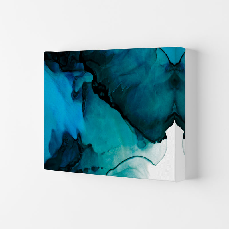 Blue Inspiration Watercolor Original Canvas