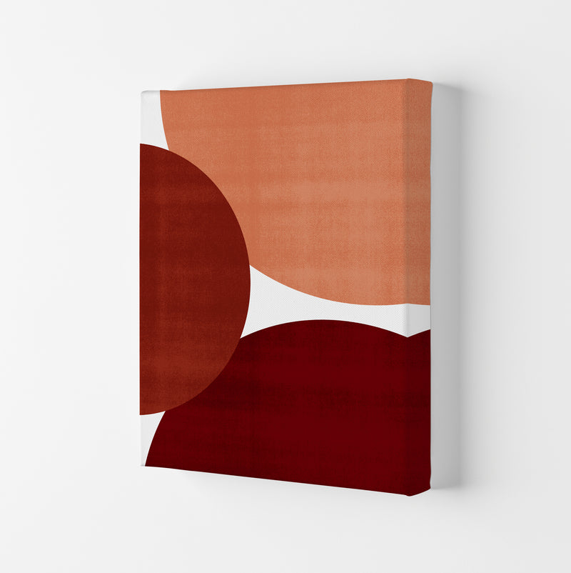 Abstract Art Reds Original Modern Contemporary Art Print by Print Punk Studio Canvas