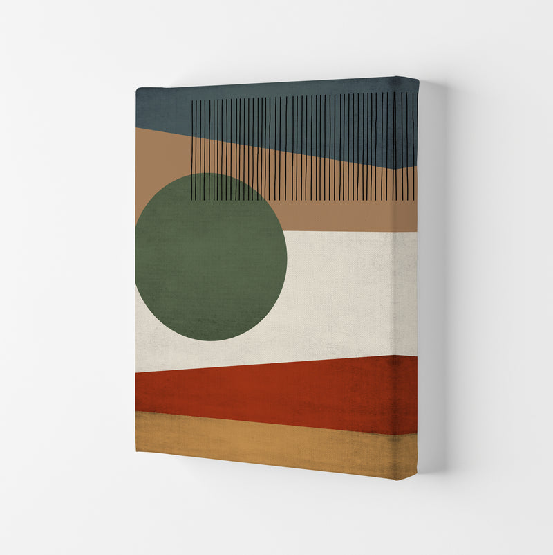 Abstract Wall Art Earth Tones Canvas