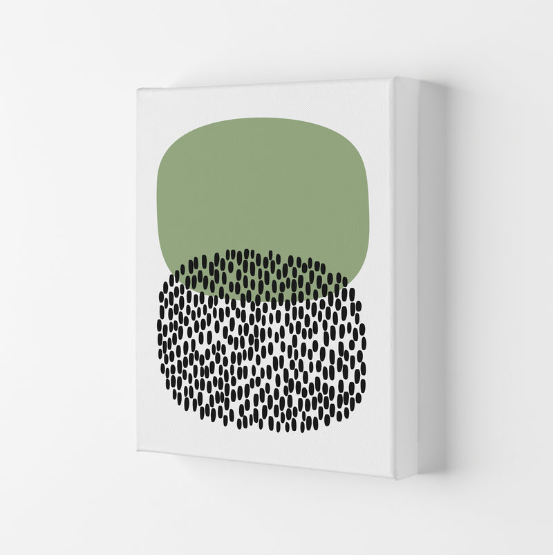 Green and Black Abstract Original Canvas