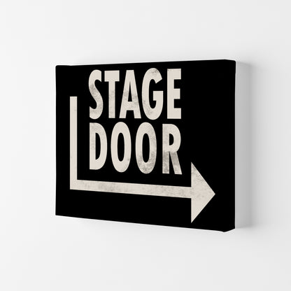 Stage Door Horizontal Wall Art Canvas