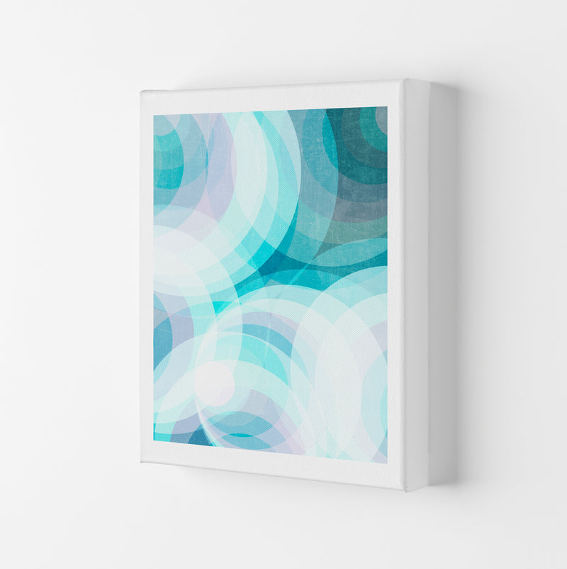 Colorful Purple and Blue Abstract Canvas