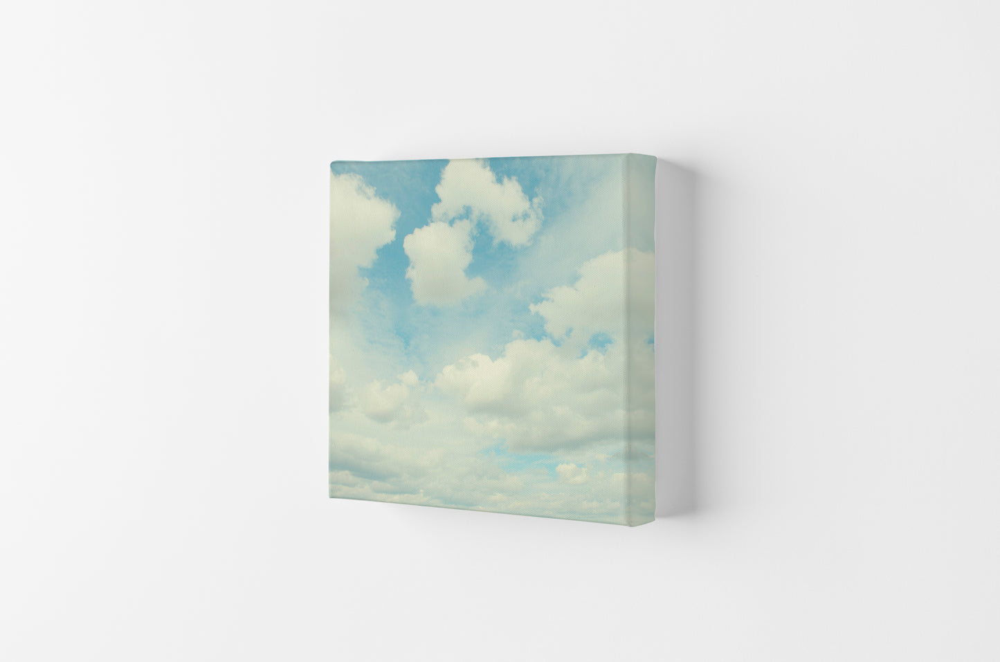 Square Cloud Art Print A Canvas