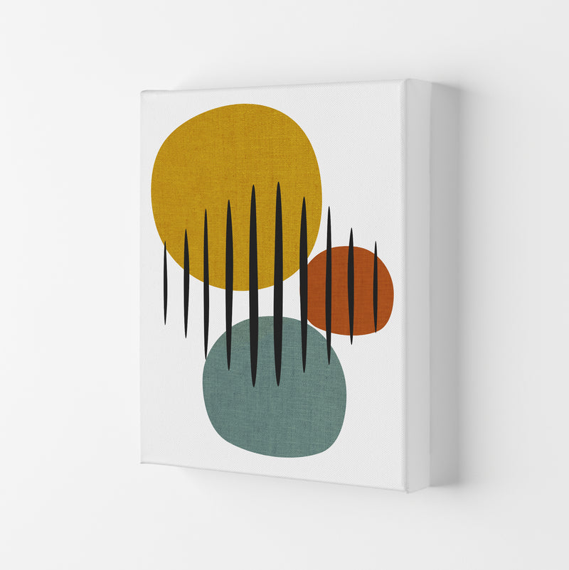 Mid Century Set of 2 B Original Canvas