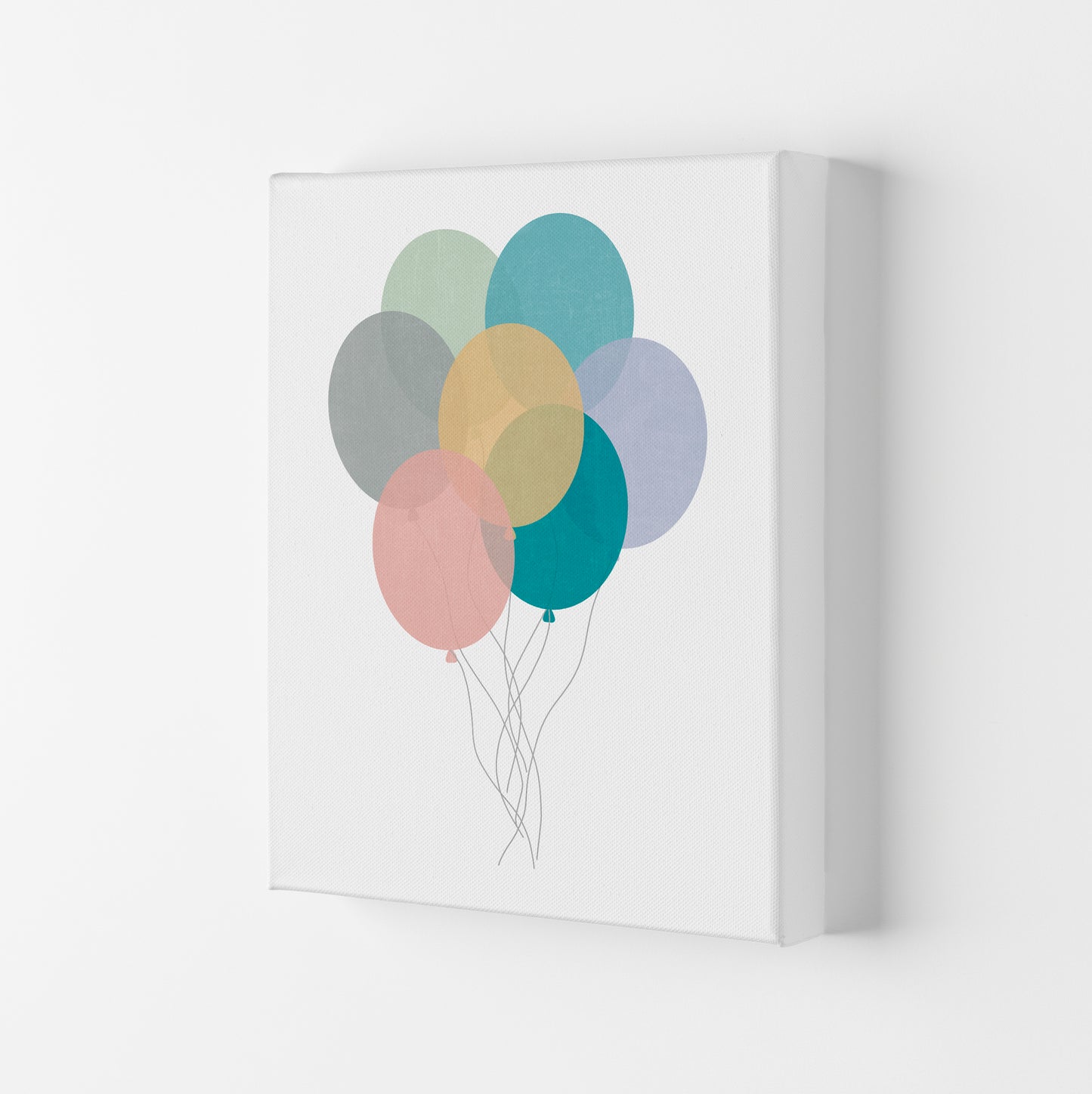Nursery Collection Balloons Canvas