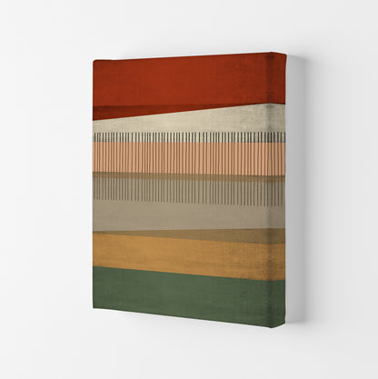 Abstract Earth Tone Prints B Canvas