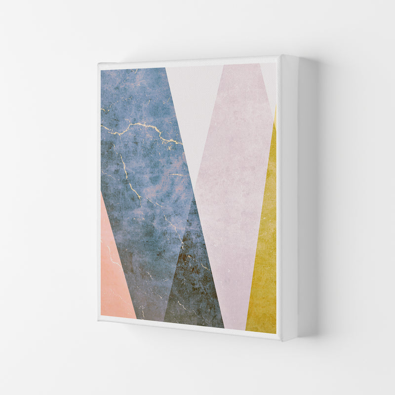 Grunge Colour Print A Canvas