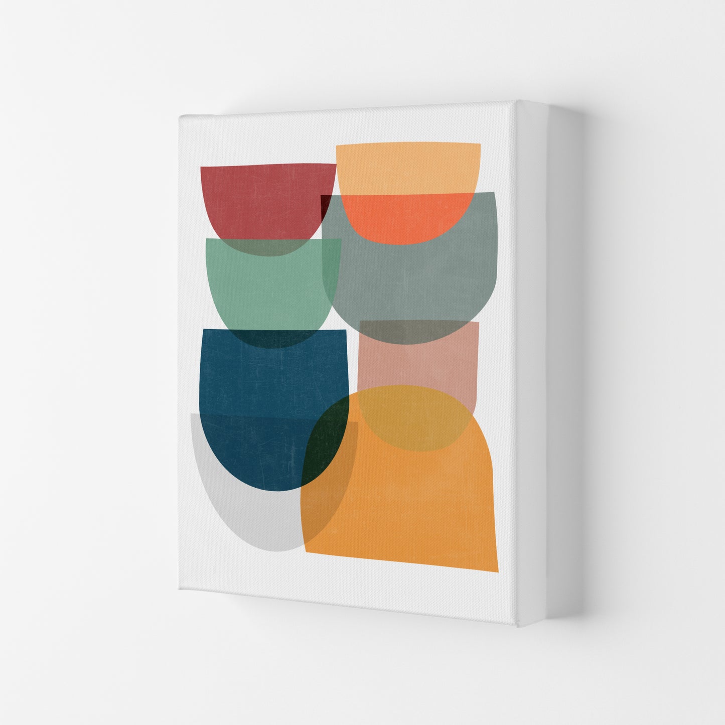 Mid Century Modern Colour B Canvas