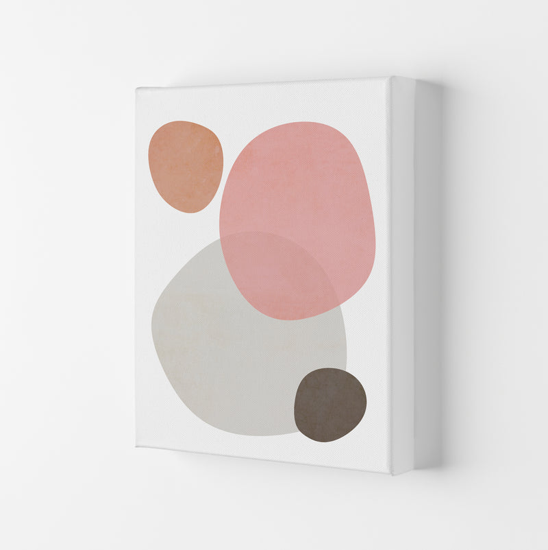 Pink and Grey Nursery Wall Art Print A Canvas