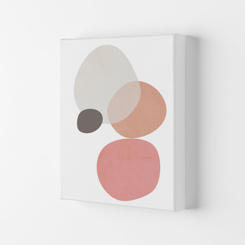 Pink and Grey Nursery Wall Art Print B Canvas
