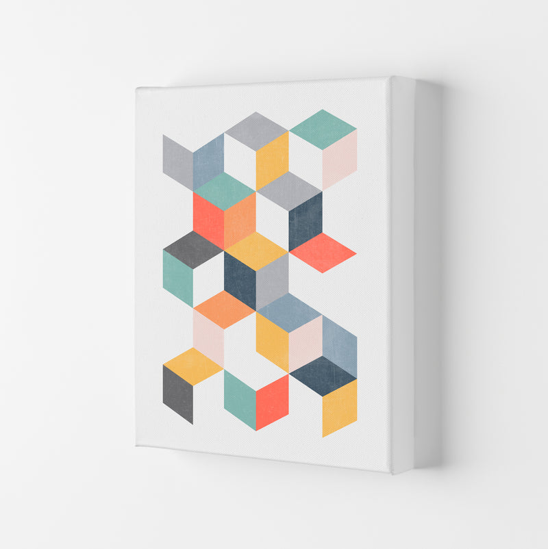 Scandinavian Geometric Print Geo B Canvas