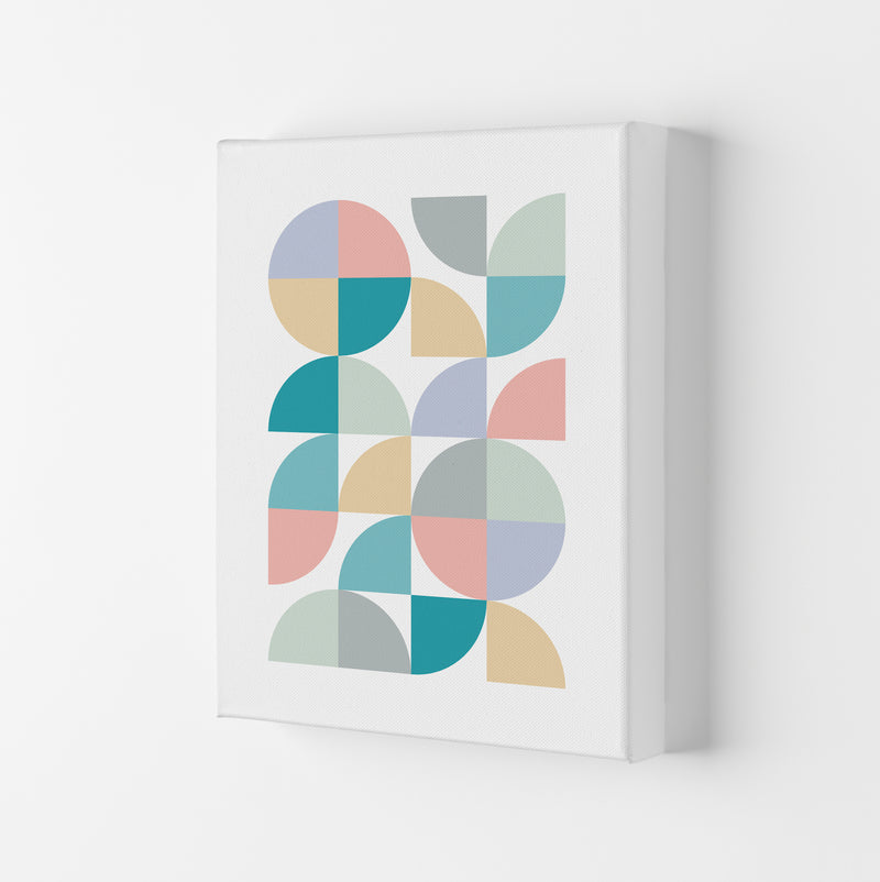 Abstract Pastel Nursery Print A Canvas