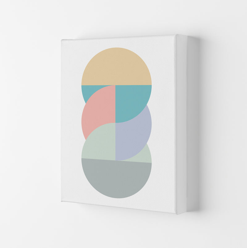 Abstract Pastel Nursery Print B Canvas