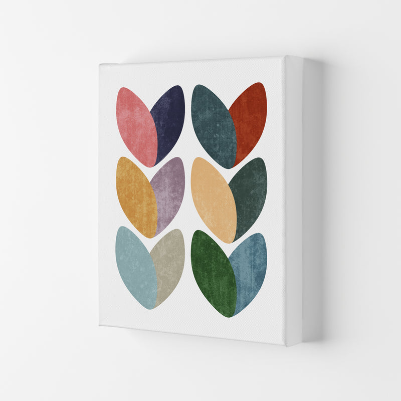Scandinavian Hearts Wall Art Print C Canvas