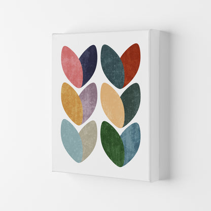 Scandinavian Hearts Wall Art Print C Canvas