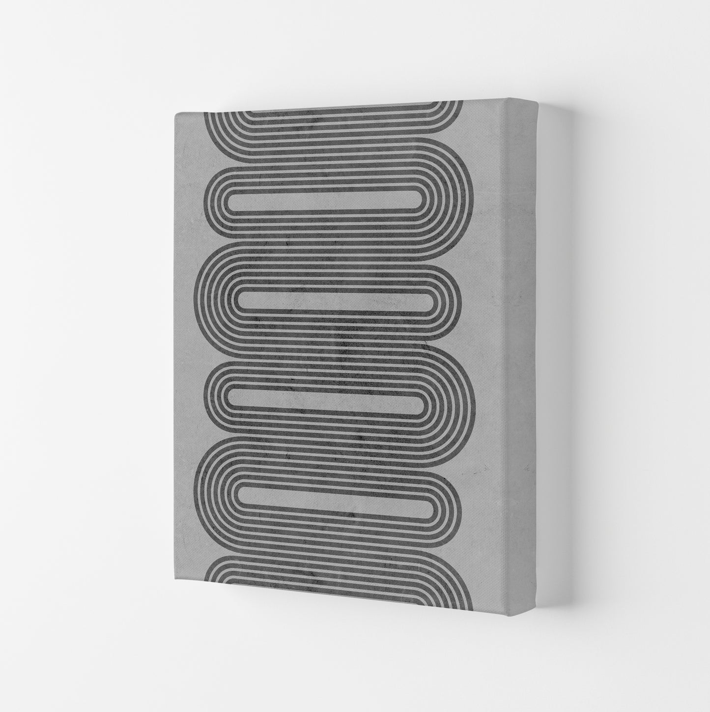 Black and Grey Art Original2 Canvas