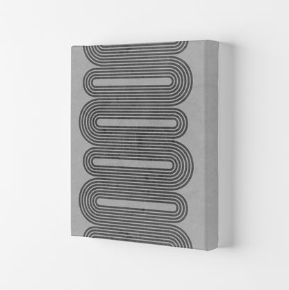Black and Grey Art Original2 Canvas