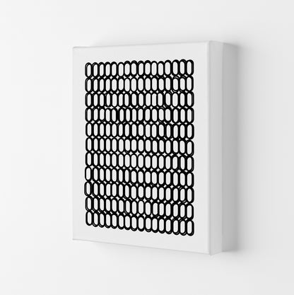 Black and White Oval Multi Canvas