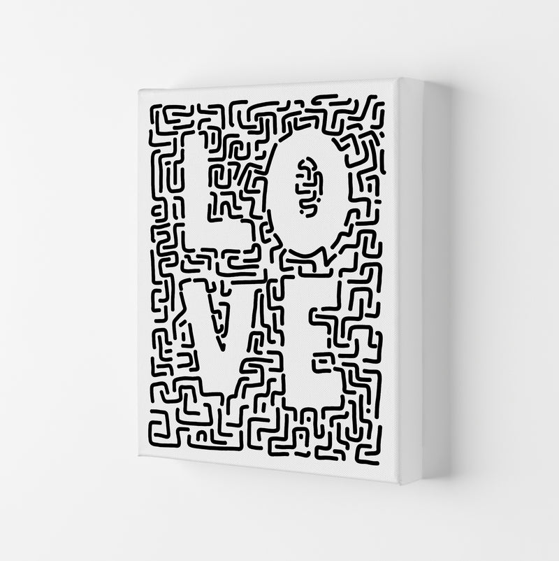 Doodle LOVE Print Original Canvas