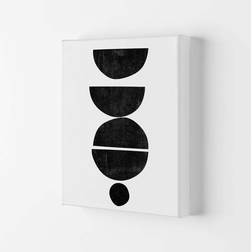 Mid Century Abstract Shapes Original Canvas