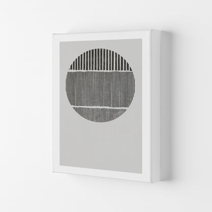Mid Century Black and White Canvas