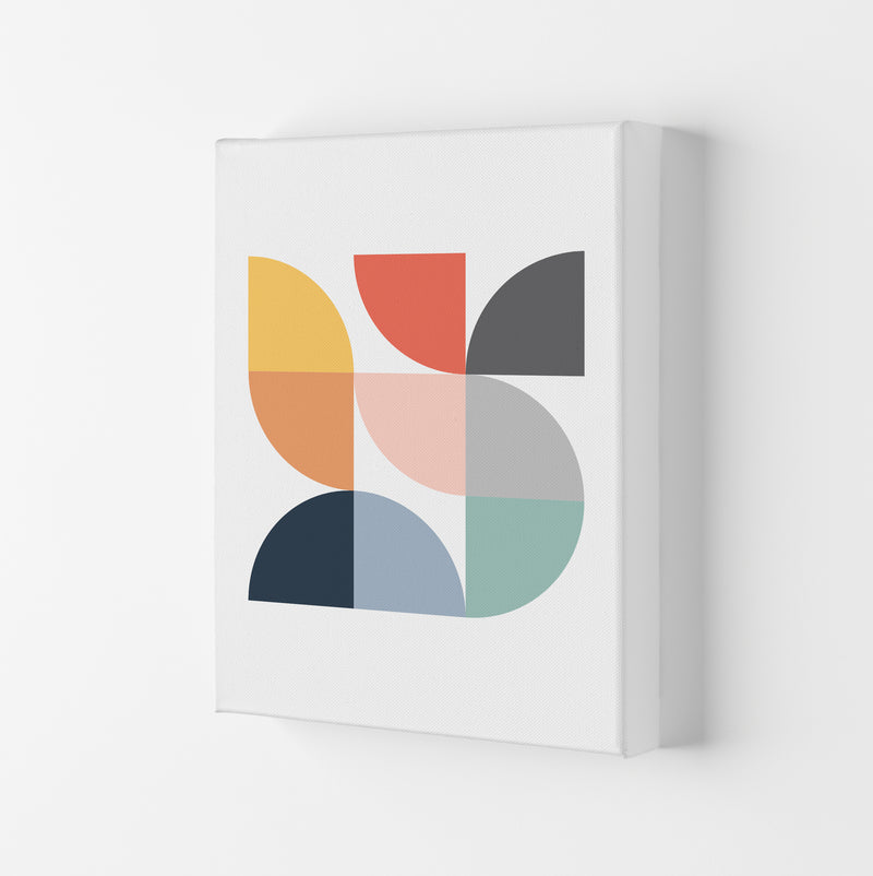 Scandi Quarter Circles Original Canvas