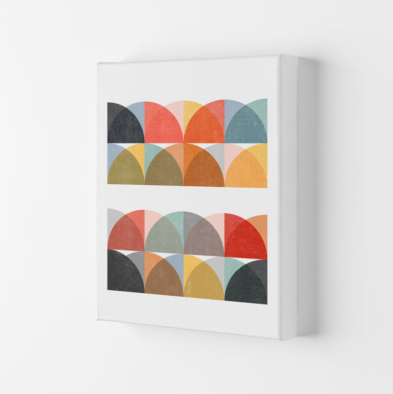 Scandinavian Colorful Geo Original2 Canvas