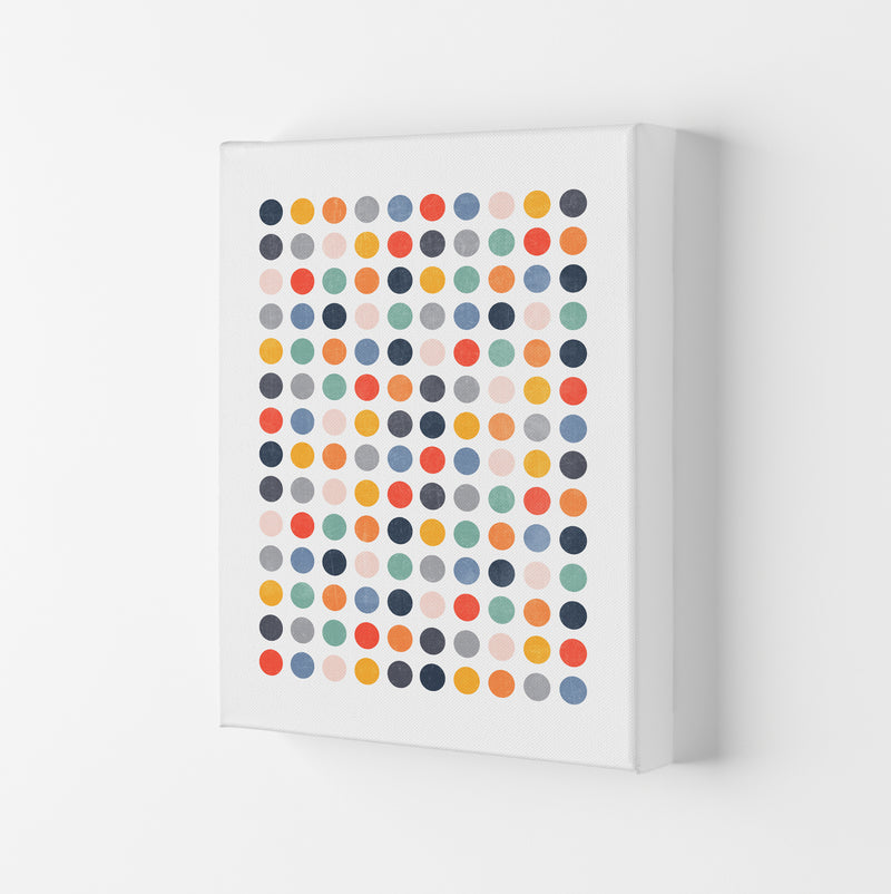 Scandinavian Dots Artwork Original Canvas
