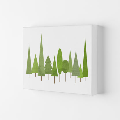 Scandinavian Trees Landscape Original Canvas