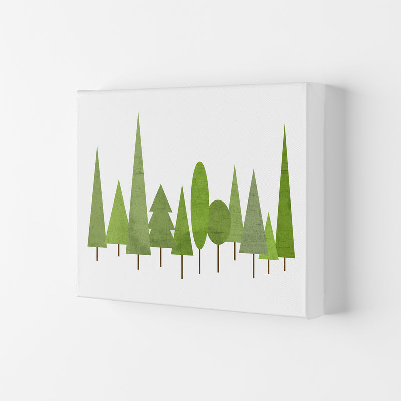 Scandinavian Trees Landscape Original Canvas