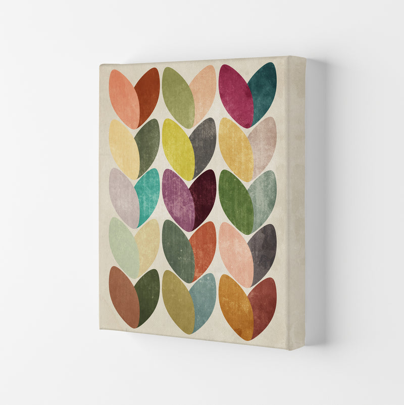 Scandinavian Wall Art on Grey Canvas