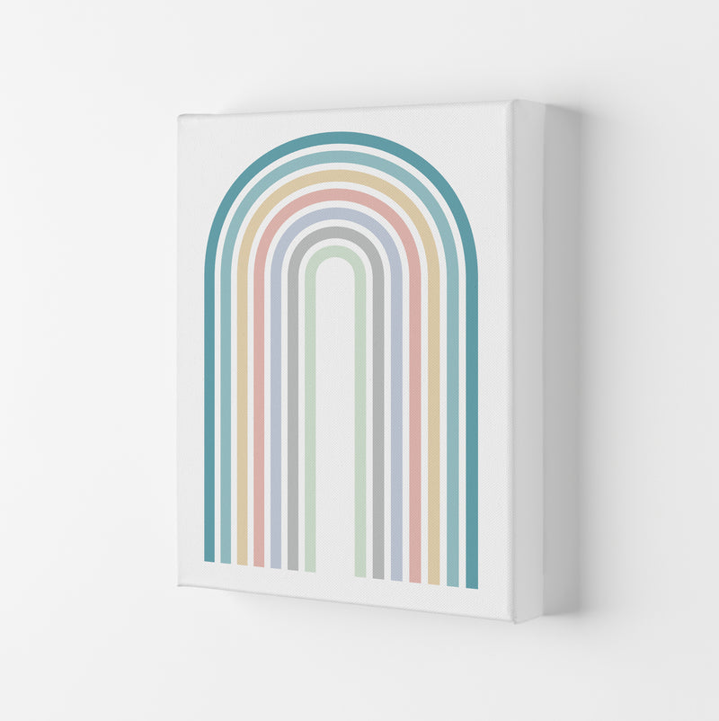 Colorful Rainbow Print Original Canvas