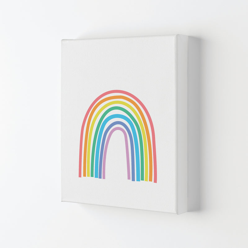 Rainbow Nursery Print Original Canvas