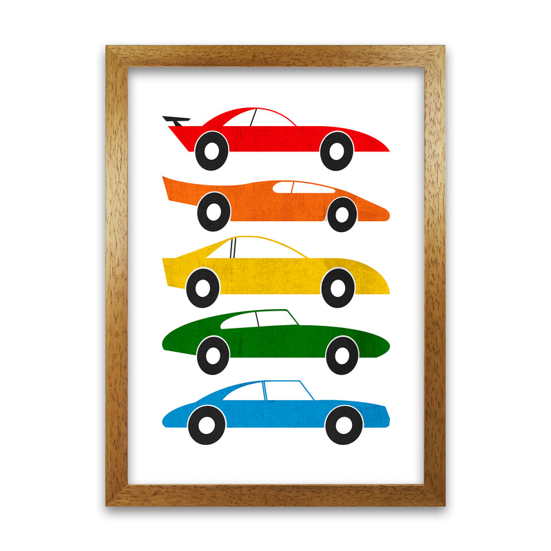 Mid Century Cars on White Oak Grain