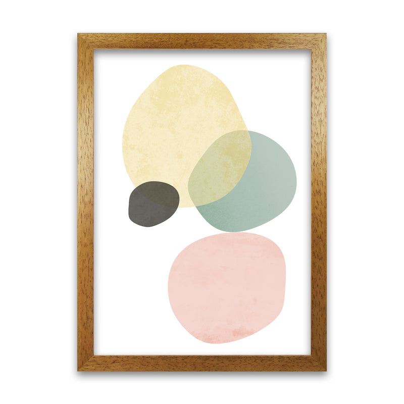 Abstract Pastel Original B Oak Grain