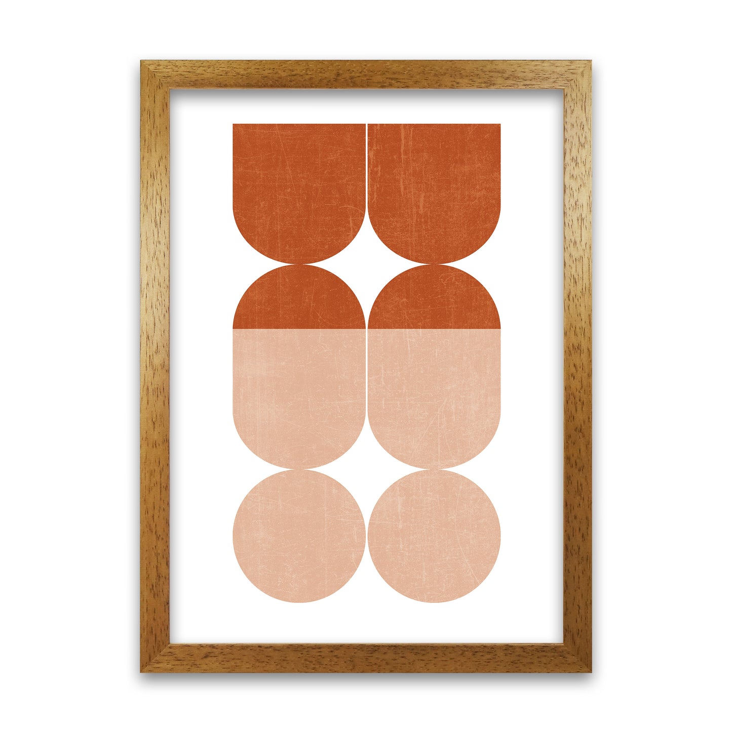 Abstract Art A Modern Contemporary Art Print by Print Punk Studio Oak Grain