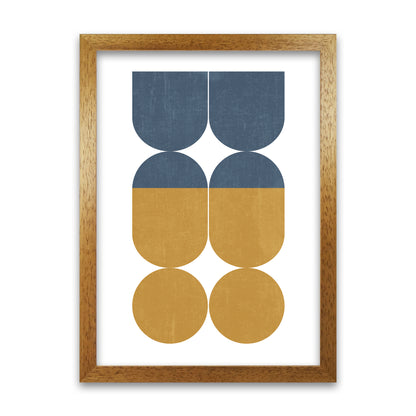 Abstract Art B Modern Contemporary Art Print by Print Punk Studio Oak Grain