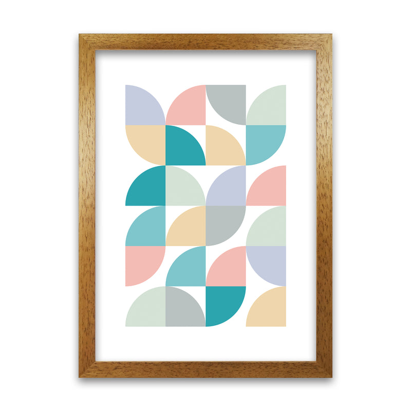 Pastel Nursery Prints Original B Oak Grain