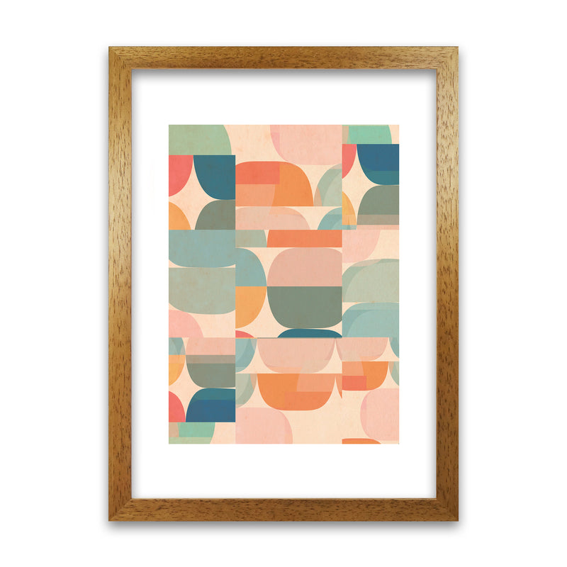 Abstract Prints Pastel A Oak Grain